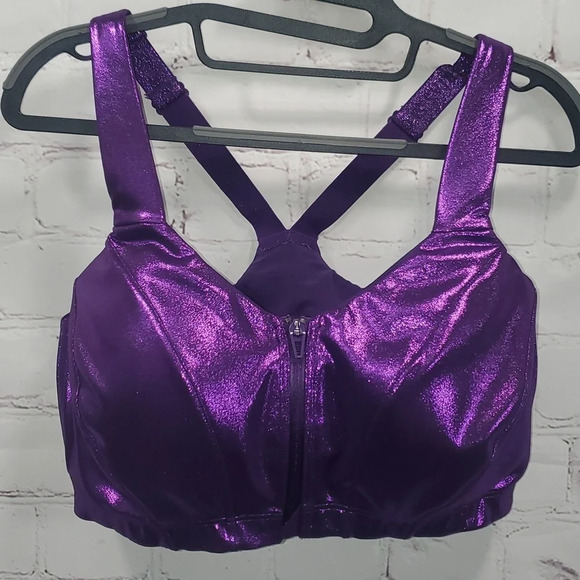 Victoria's Secret Other - Victoria Secret Shimmery Purple Knockout Underwire 💜 Size 36DDD